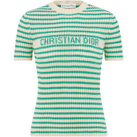 DIOR T-Shirts Women's Green