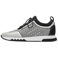 HERMES Addict Cushioning Anti-Slip And Wear-Resistant Low-Top Casual Shoes Women's Black White