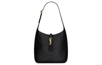 SAINT LAURENT Lambskin Handbag Women's Black