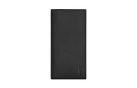 SAINT LAURENT CASSANDRE Calfskin Wallet Regular Men's Black