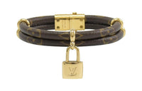 LOUIS VUITTON Canvas Bangles Women's Gold
