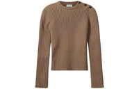 SAINT LAURENT SS22 Sweater Women's Brown