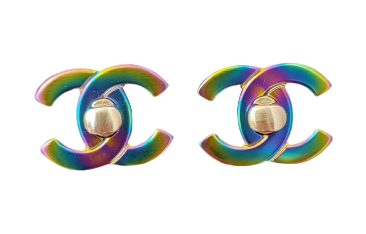 CHANEL Earrings Women's Multicolor