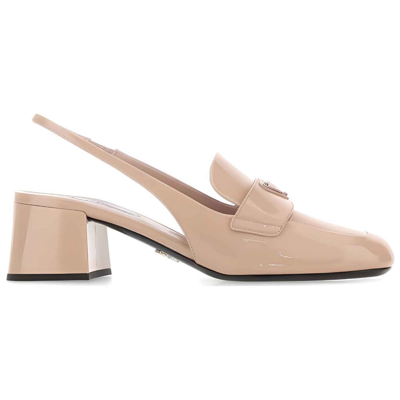 PRADA Block Heel High Heels Women's Pink