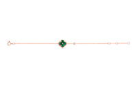 LOUIS VUITTON Color Blossom Bb Sun Bracelet Pink Gold Malachite And Diamond