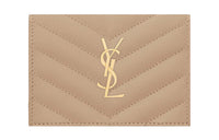 SAINT LAURENT Cassandre Card Holders