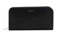 SAINT LAURENT Leather Wallet Coin Purse Men's Black