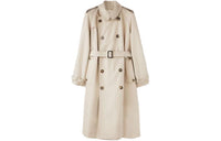 Loro Piana Dewey Coat Trench Coat Women's Ecru
