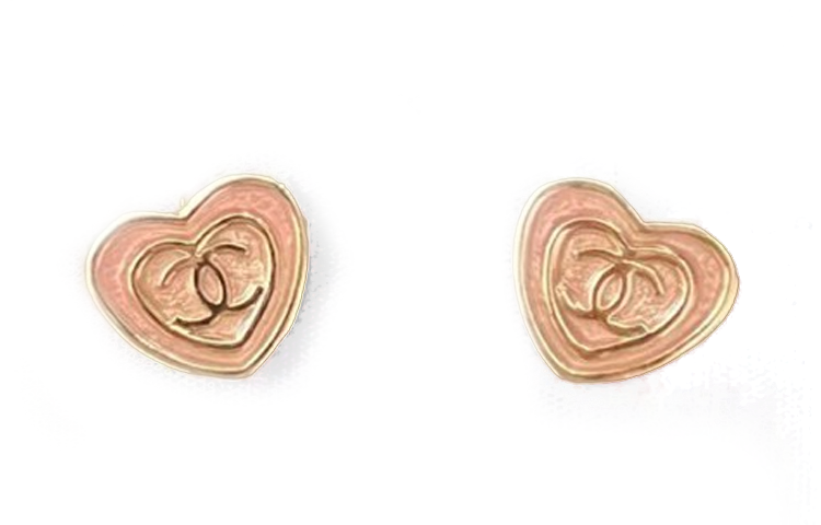 CHANEL - Stud Earrings Women's Gold