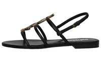 SAINT LAURENT One Strap Sandals Women's Black
