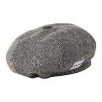 MIU MIU Fabric Berets Unisex Gray