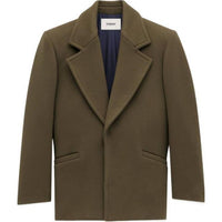 SAINT LAURENT Single Breasted Short Coat