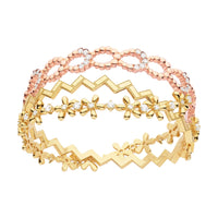 DIOR 18K Gold Bangles Women's Gold