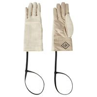 Loro Piana Cashmere Knit Gloves Women's White