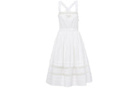 PRADA SS22 Sleeveless Dress Women's White