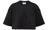 PRADA Crop Tops Women's Black