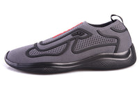 PRADA America's Cup Slip On Black Tech Fabric