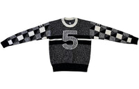 CHANEL 22 Fall And Winter Cashmere Sweater Women's Black White