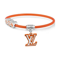 LOUIS VUITTON Metal Bangles Unisex Orange