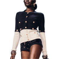 CHANEL SS22 Cashmere Sweater Women's Black
