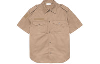 CELINE Short Sleeve Woven Shirt