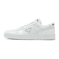 PRADA Low Top Skateboard Shoes Women's White