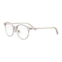 DIOR Round Eyeglass Frames Unisex Khaki