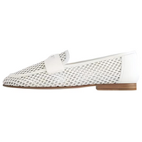 LOUIS VUITTON Soho Loafers Women's White