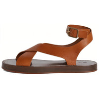 Loro Piana Sumie One Strap Sandals Women's Brown