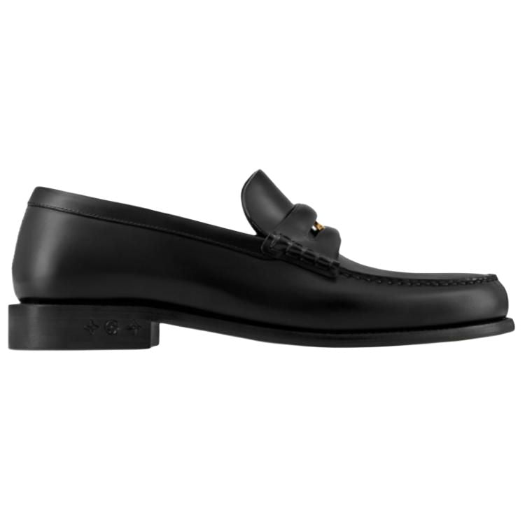 LOUIS VUITTON Louis Loafers Men's Black