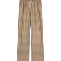 CELINE Jogging Pants In Checked Cashmere