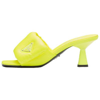 PRADA Odor Resistant Slide Slippers Women's Yellow