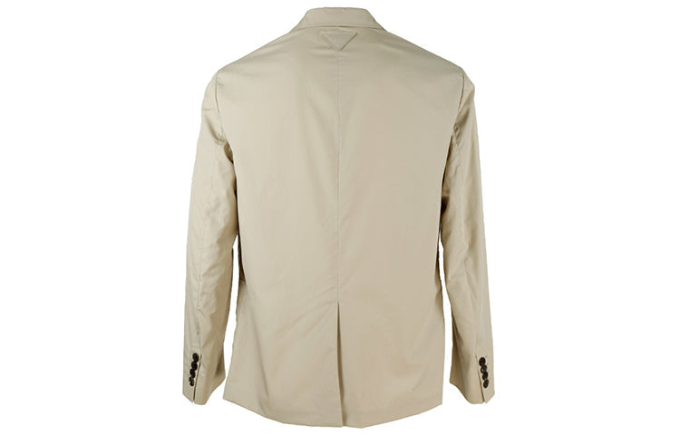 PRADA Business Suits Coats Men's Khaki