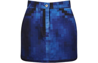 LOEWE Pixel Collection SS23 Denim Dress Women's Mosaic, Blue