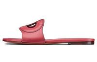 DIOR D-Club Slide Slippers Women's Pink