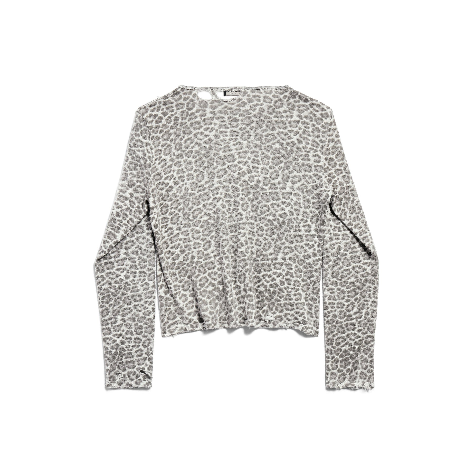 Balenciaga Leopard Sweater 'Brown' 793653T33322135