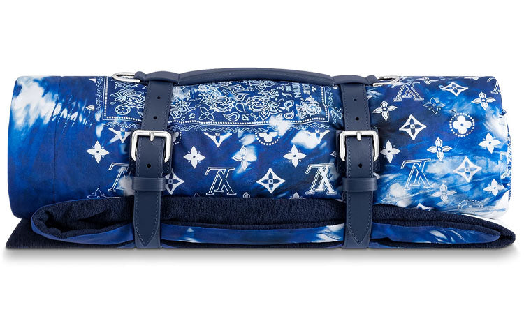 LOUIS VUITTON Practical Air-Conditioned Blanket Blue
