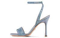 DIOR Dway Strap Sandals 10cm Women's Blue