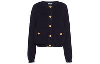 PRADA Ribbed knit Wool Cardigan