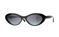 CHANEL 2000s Cc Cat-eye Sunglasses