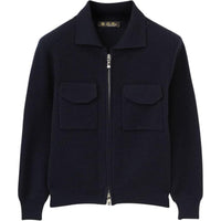 Loro Piana SS24 Jackets Coats Kids' Marine Blue
