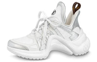 LOUIS VUITTON Lv Archlight Sneakers 'White Mini Monogram Silver' Women's