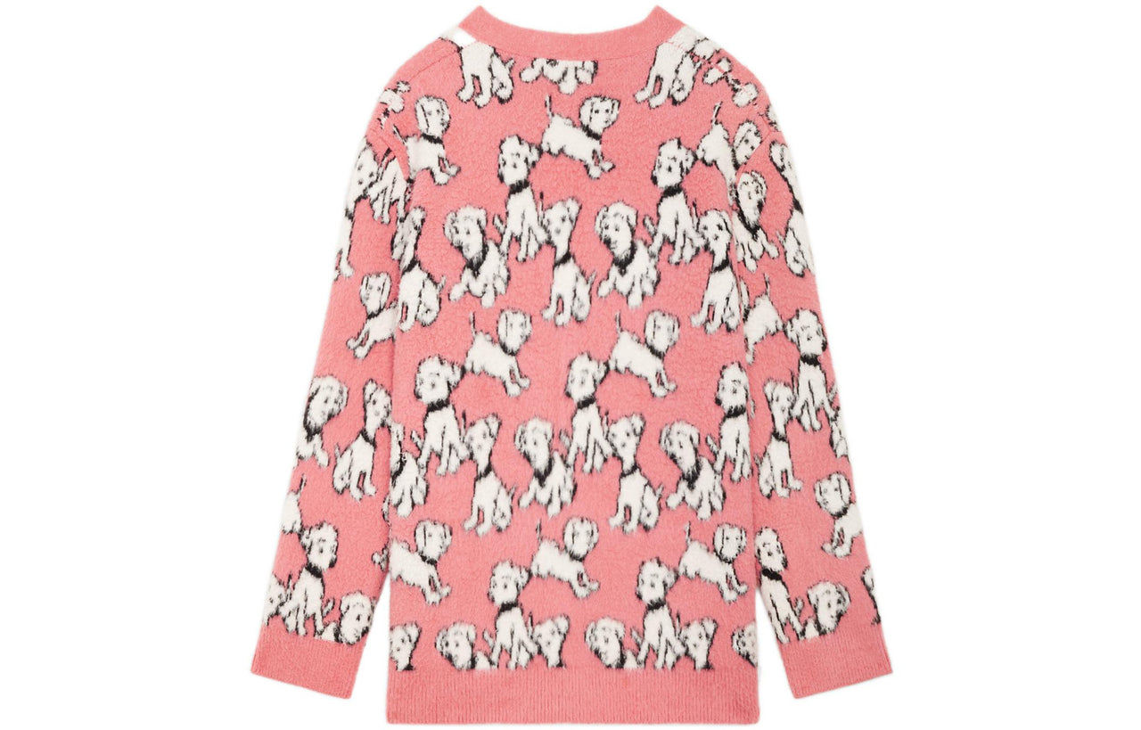 CELINE X AMY DORIAN Co-branded Series Sweaters Men Pink