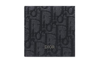 DIOR Oblique Jacquard Fabric Coin Purse Regular Men's Black