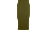PRADA SS24 Knit Long Skirts Women's Green