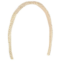 DIOR Metal Headbands Women's Gold