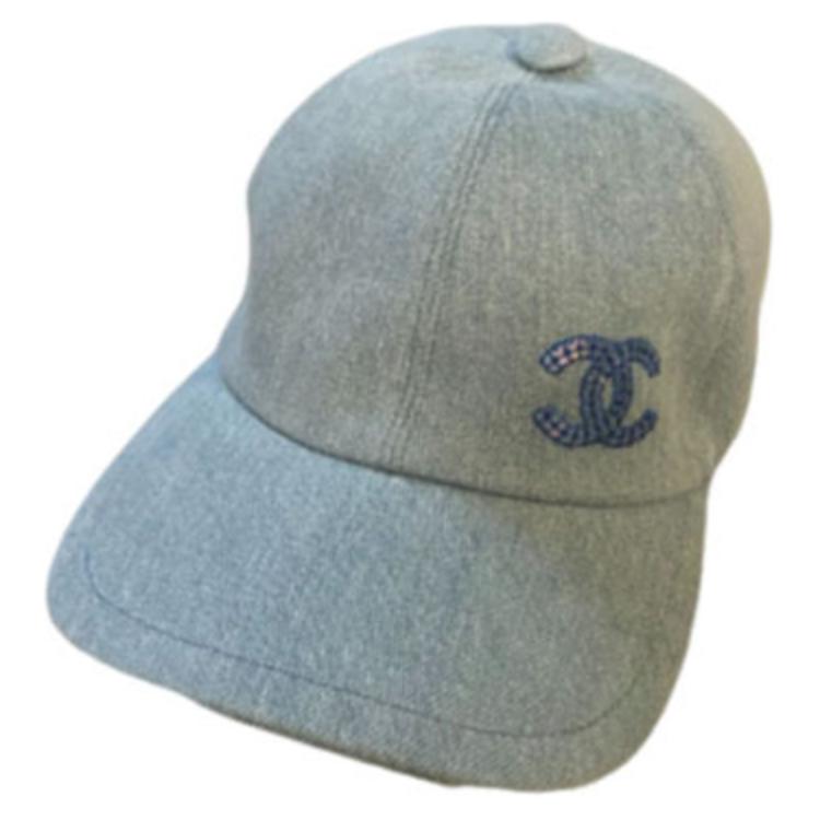CHANEL - Baseball Caps Unisex Blue