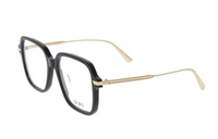 DIOR - Irregular Shape Eyeglass Frames Women's Black