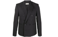 SAINT LAURENT Business Suit Coat Men's Black