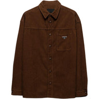 PRADA Shirts Men Caramel